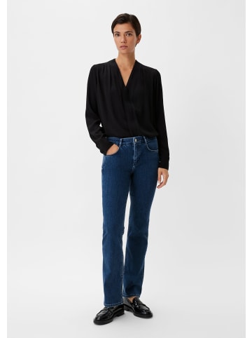 comma Jeans-Hose lang in Blau