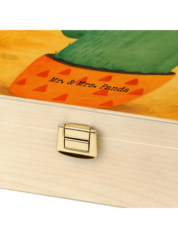 Mr. & Mrs. Panda Teedose Kaktus Sonne Design ohne Spruch in Weiß