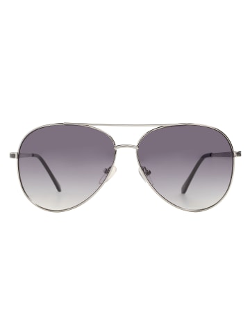 Delmao Pilotenbrille in silber