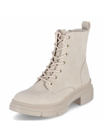 Tamaris Combat Boots in Beige