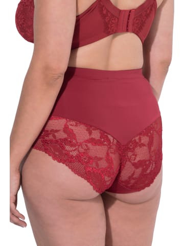 Ulla Popken Miederhose in dunkelrot