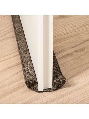 Praknu für Türen 70-100cm Waschbarer Stoff - Energiesparend - Stoff - Braun