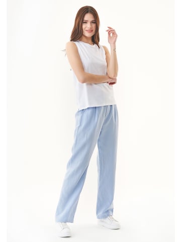 Organication Chino "WOR15017" in Blauindigo