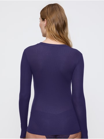 Triumph Longsleeve Beauty Layers Top in PRUSSIAN BLUE