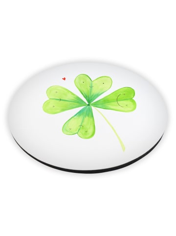 Mr. & Mrs. Panda Pinnwand Magnet Blume Kleeblatt ohne Spruch in Weiß