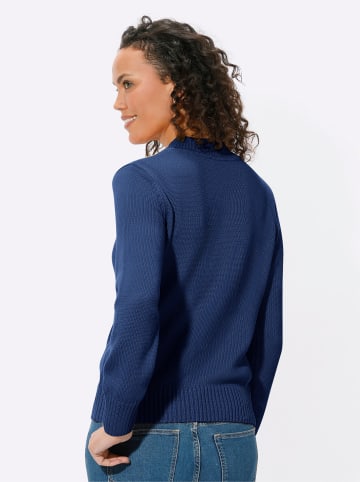 WITT WEIDEN Stehkragenpullover in royalblau