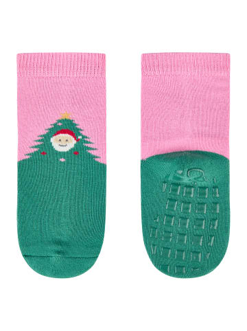 Sterntaler ABS Socken 2er-Pack Nikolausstrumpf in hellrosa