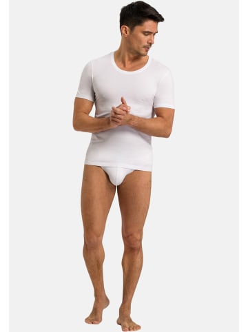 Hanro Slip / Unterhose Cotton Superior in Weiß / schwarz
