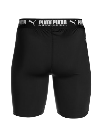 Puma Funktionsshorts Hoops Team Baselayer in schwarz