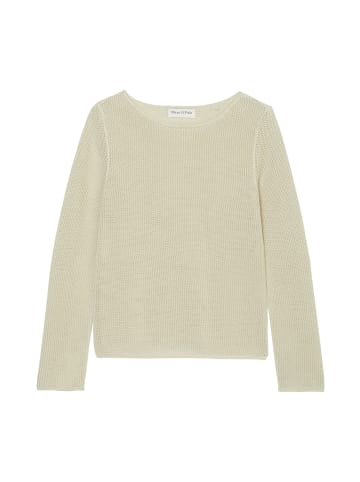 Marc O'Polo Netzpullover regular in soft taupe