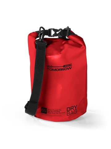Where Tomorrow PVC dry bag Style 01 5L rot  rot
