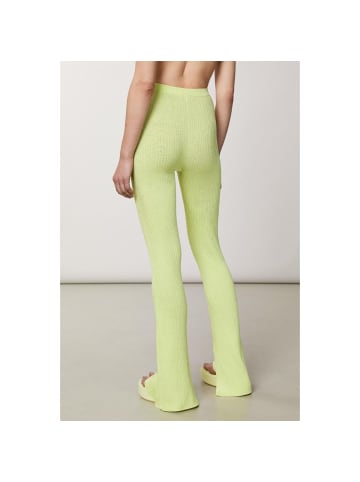 Patrizia Pepe Gelb Viskose Casual Hose