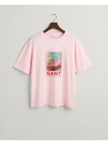 Gant T-Shirt in california pink