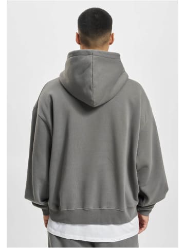 DEF Sweat & Fleece - Hoody in anthracite washed