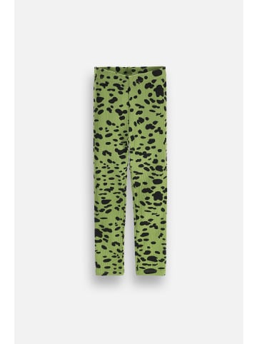 Coccodrillo Gerippte Leggings mit langem Bein in grün