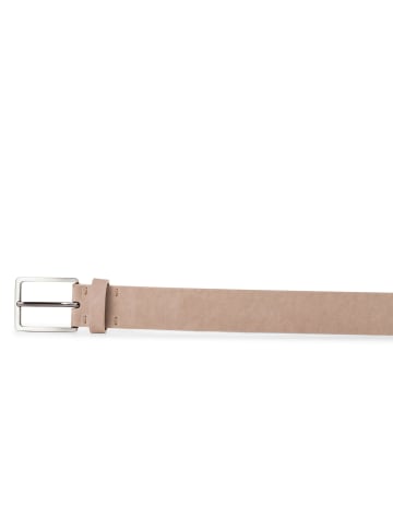 Bugatti Ledergürtel in taupe - 0001