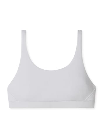 Schiesser Bustier Pure Rib in weiss