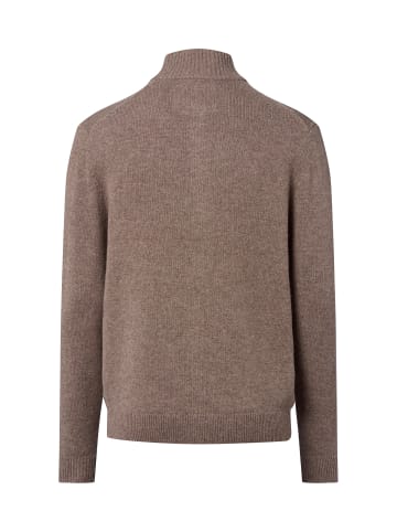 Andrew James Strickjacke in taupe - 0005