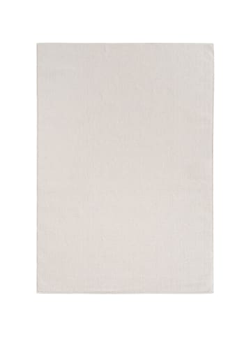 Kurzflor Teppich Helix 2200 Läufer in Creme