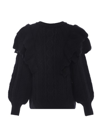 faina Strickpullover in SCHWARZ