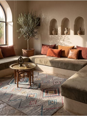 KADIMA DESIGN Teppich Outdoor Berber pflegeleicht Balkon Terrasse Outdoor Garten in Creme