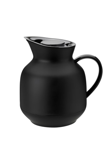 Stelton Tee-Isolierkanne Amphora in Soft Black