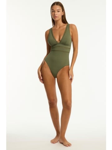 Sea Level Essentials Edit Badeanzüge in KHAKI