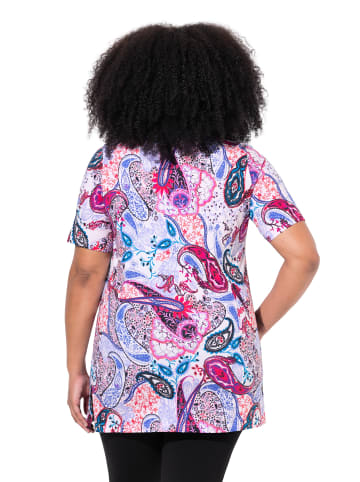 Ulla Popken Longshirt in mittelblau