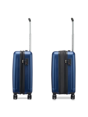 Roncato Kinetic 2.0 4 Rollen Kabinentrolley 55 cm mit Dehnfalte in blue