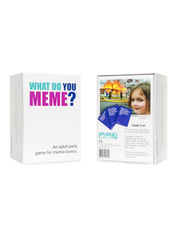 What do you Meme Partyspiel What do you meme? (englische Ausgabe) in Weiß