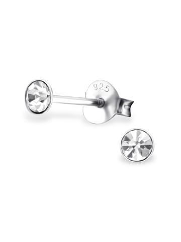 Bungsa Ohrstecker in Silber