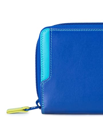 MYWALIT Geldbörse RFID Schutz Leder 20 cm in seascape