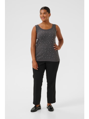 KAFFE curve Jerseytop KCcarina Tight fit in Black Oyster