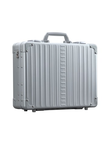 Aleon Attache Aktenkoffer 43 cm Laptopfach platinum