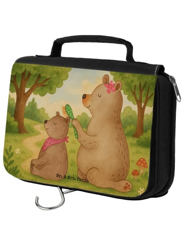Mr. & Mrs. Panda Waschtasche Bär Kind Design ohne Spruch in Weiß