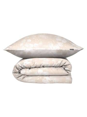 Schiesser Baumwollsatin Bettwäscheset Mona 2-teilig in Greige