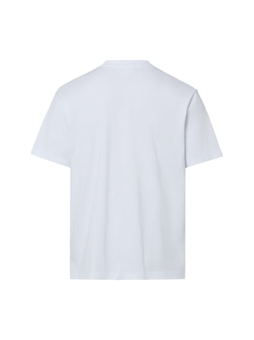Lacoste T-Shirt in weiß hellblau