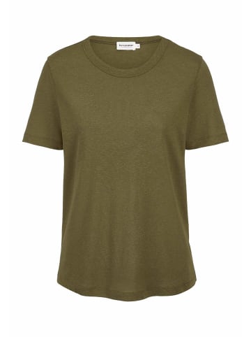 Hessnatur T-Shirt Relaxed in goldoliv