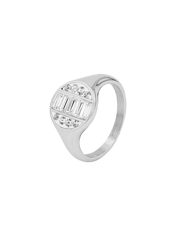 Tom Tailor Ring Edelstahl in silber