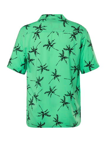 Men Plus Hemd in blaugrün