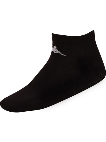 Kappa Socke "Knöchelhohe Socken im 3er Pack" in Schwarz