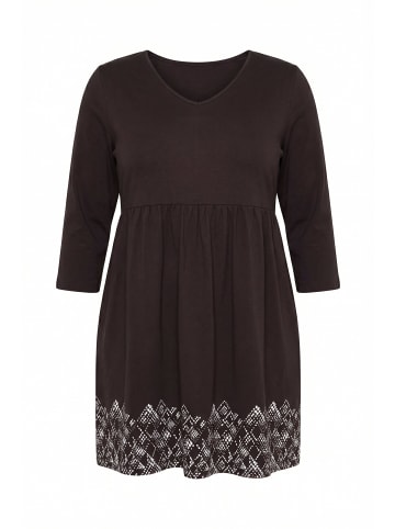 Ulla Popken Kleid in mahagoni