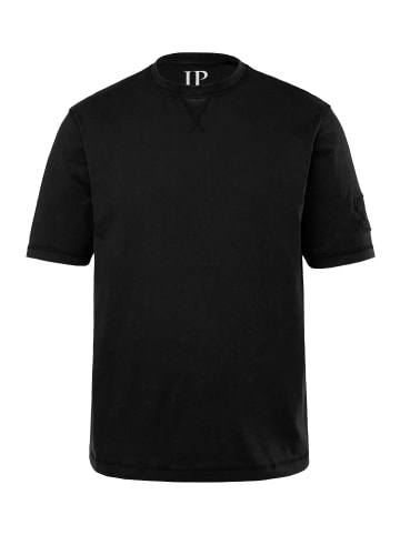 JP1880 Kurzarm T-Shirt in schwarz
