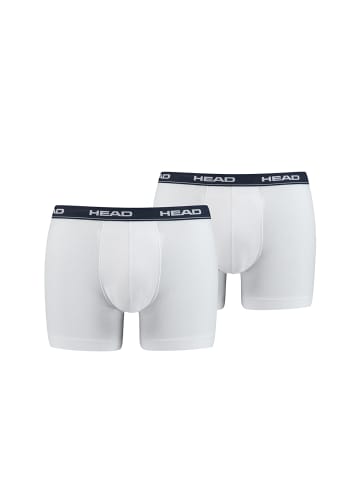 HEAD Boxershort 2er Pack in Weiß/Marine