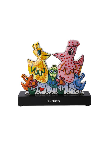 Goebel Figur " James Rizzi Our colorful family " in Bunt