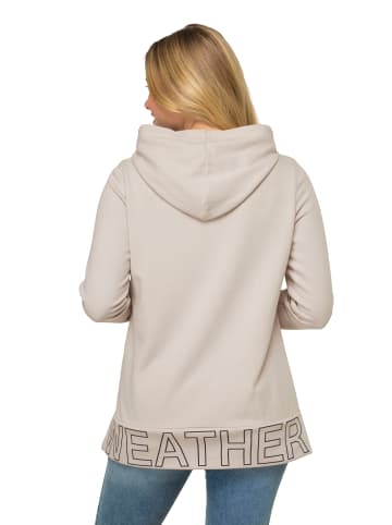 LAURASØN Sweatshirt in graubeige