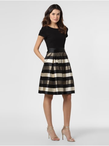 Marie Lund Abendkleid in schwarz gold - 0001