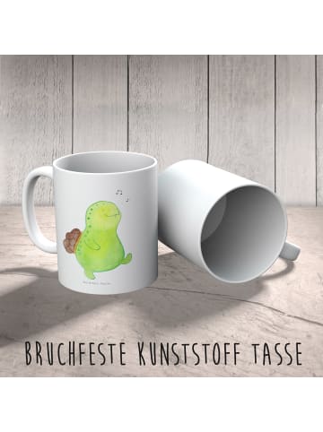 Mr. & Mrs. Panda Becher Schildkröte Pfeifen ohne Spruch in Weiß