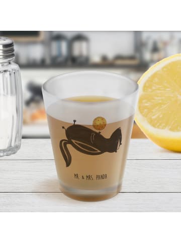 Mr. & Mrs. Panda Likör Glas Stinktier Ball ohne Spruch in Transparent