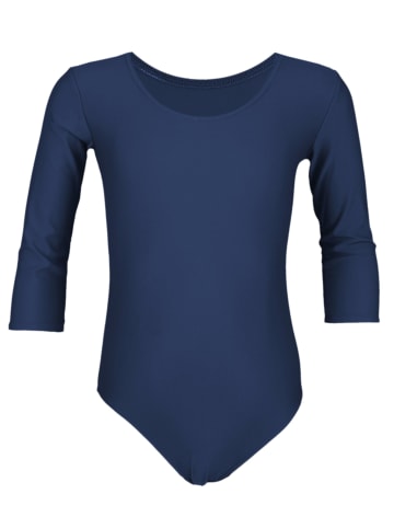 Aquarti Mädchen Body 3/4 Arm in dunkelblau